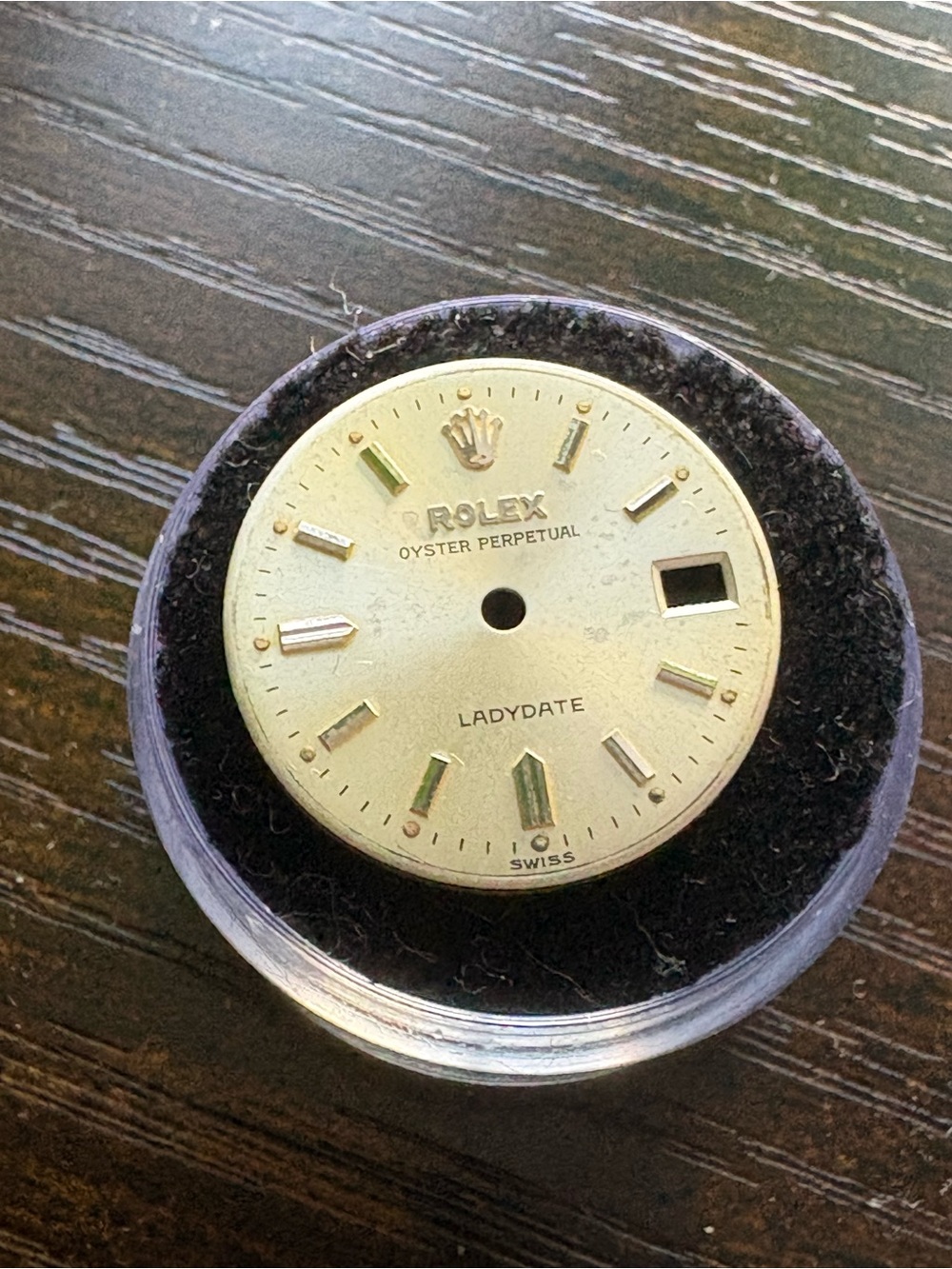 Rolex Lady-Date Gold Tone Dial